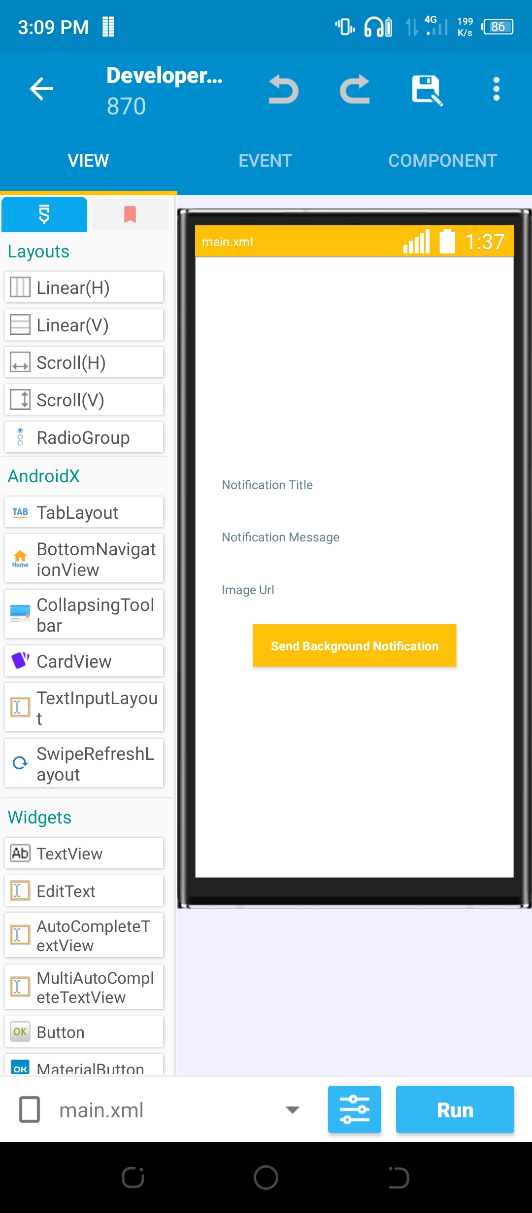 Sent Notification Without Server Key